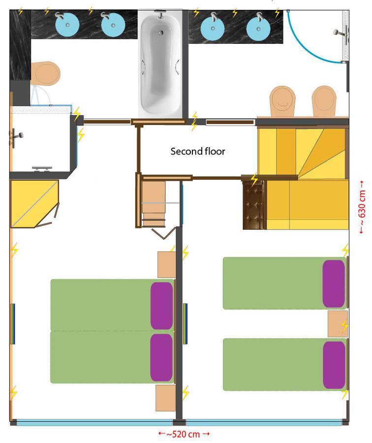 Skol 927a - Beachfront Luxury Penthouse Apartemen *